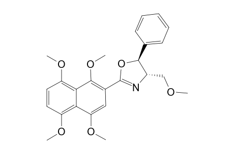 (+)-(4S,5S)-4-methoxymethyl-5-phenyl-2-(1',4',5',8'-tetramethoxynaphthalen-2'-yl)-4,5-dihydrooxazole