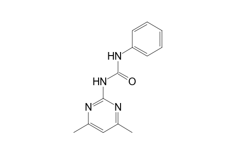 1-(4,6-Dimethyl-2-pyrimidinyl)-3-phenylurea