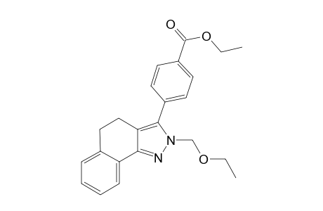 4-(2-Ethoxymethyl-4,5-dihydro-2H-benzo[g]indazole-3-yl)benzoic acid ethyl ester