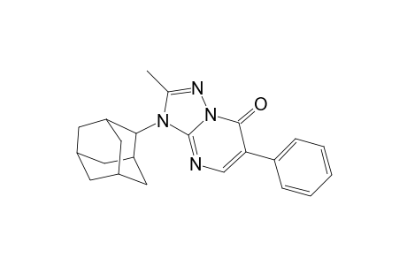 2-Methyl-3-adamantyl-6-phenyl-1,2,4-triazolo[1,5-a]pyrimidin-7-one