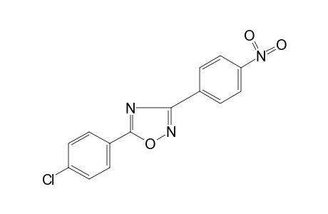 5-(p-chlorophenyl)-3-(p-nitrophenyl)-1,2,4-oxadiazole