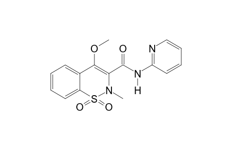 1,1-diketo-4-methoxy-2-methyl-N-(2-pyridyl)benzo[e]thiazine-3-carboxamide