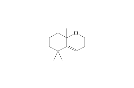 5,5,8a-Trimethyl-3,5,6,7,8,8a-hexahydro-2H-chromene