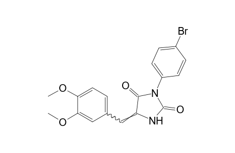 3-(p-bromophenyl)-5-veratrylidenehydantoin