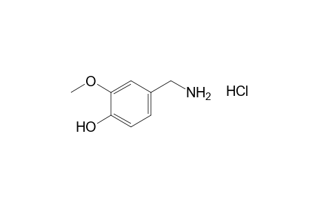 4-Hydroxy-3-methoxybenzylamine hydrochloride