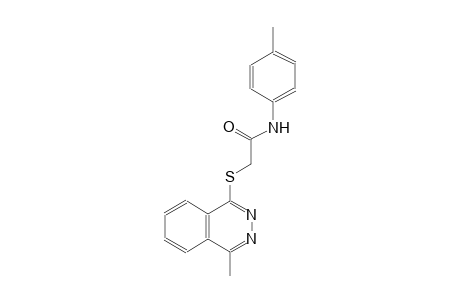 acetamide, N-(4-methylphenyl)-2-[(4-methyl-1-phthalazinyl)thio]-