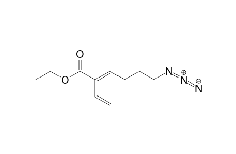 3-Carbethoxy-7-azido-hepta-1,3(E)-diene