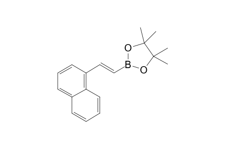 (E)-4,4,5,5-tetramethyl-2-(2-(naphthalen-1-yl)ethenyl)-1,3,2-dioxaborolane