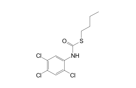 thio-2,4,5-trichlorocarbanilic acid,S-butyl ester