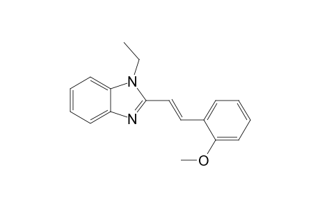 1-ethyl-2-[(E)-2-(2-methoxyphenyl)ethenyl]-1H-benzimidazole