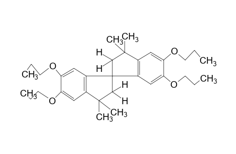 3,3,3',3'-Tetramethyl-5,5',6,6'-tetrapropoxy-1,1'-spirobiindan