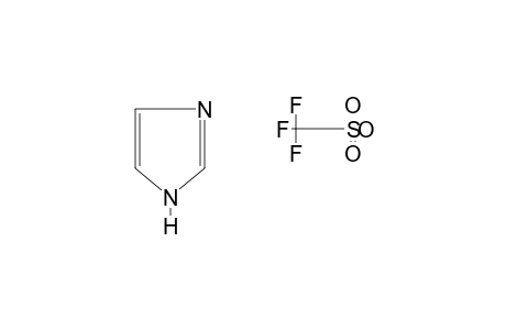 imidazole, trifluoromethanesulfonate(1:1)(salt)