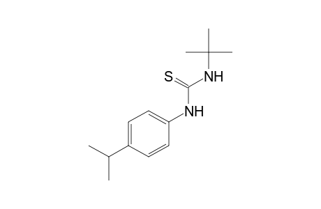 1-Tert-butyl-3-(p-cumenyl)-2-thiourea