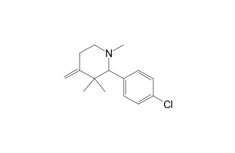 2-(4-Chlorophenyl)-1,3,3-trimethyl-4-methylene-piperidine