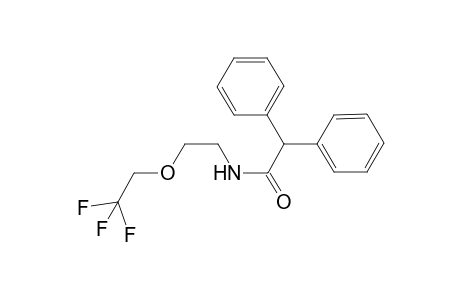 Benzeneacetamide, .alpha.-phenyl-N-[2-(2,2,2-trifluoroethoxy)ethyl]-