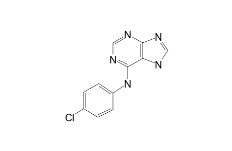 N-(4-Chlorophenyl)-7H-purin-6-amine