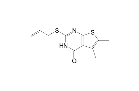 2-(Allylsulfanyl)-5,6-dimethylthieno[2,3-d]pyrimidin-4(3H)-one