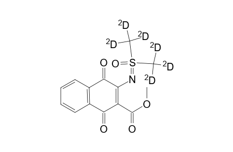 1,4-diketo-3-[[keto-bis(trideuteriomethyl)persulfuranylidene]amino]naphthalene-2-carboxylic acid methyl ester