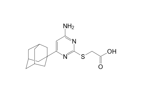 {[6-(1-adamantyl)-4-amino-2-pyrimidinyl]thio}acetic acid