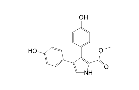 methyl 3,4-bis(4-hydroxyphenyl)-1H-pyrrole-2-carboxylate