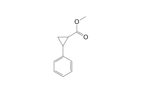 2-PHENYLCYCLOPROPANECARBONIC ACID, METHYL ESTER