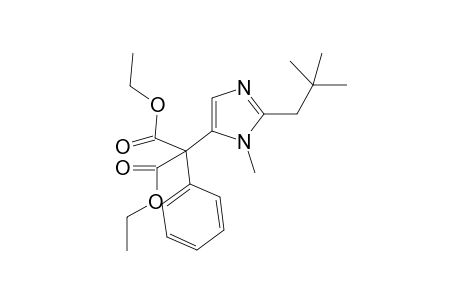 5-{[1'-(1",1"-Diethoxycarbonyl)-1'-(phenylmethyl)]-2-(2',2'-dimethylpropyl}-1-methyl-1H-imidazole