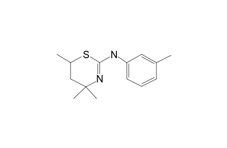 4,4,6-Trimethyl-2-[m-tolylamino]-5,6-dihydro-4H-1,3-thiazine