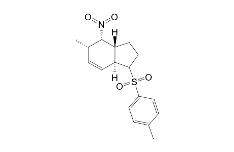 (+/-)-5-methyl-1.beta.-[(4-methylphenyl)sulfonyl]-4-nitro-2,3,3a.beta.,4.alpha.,5.alpha.,7a.alpha.-hexahydro-1H-indene