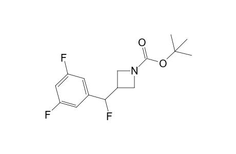 tert-butyl 3-[(3,5-difluorophenyl)(fluoro)methyl]azetidine-1-carboxylate