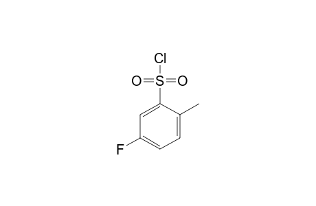 5-Fluoro-2-methylbenzenesulfonyl chloride