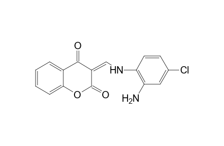 N-(Methylene-4'-oxocoumarinyl)]-4-chloro-1,2-phenylenediamine