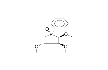 C-2,C-3,T-4-TRIMETHOXY-1-PHENYLPHOSPHOLANE-R-1-OXIDE