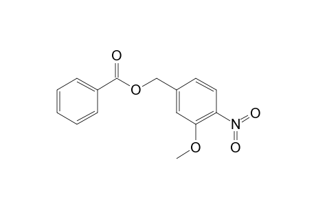 Benzoic acid, (3-methoxy-4-nitrophenyl)methyl ester