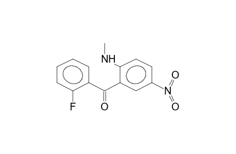 (2-fluorophenyl)(2-(methylamino)-5-nitrophenyl)methanone