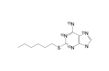 (15)N-2-HEXYLTHIOETHER-ADENINE