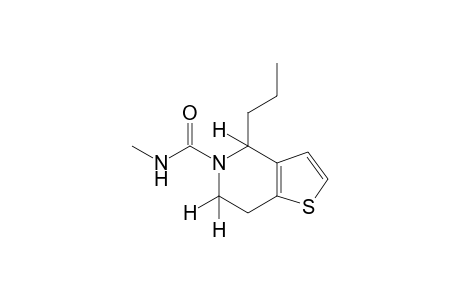 N-methyl-4-propyl-4,5,6,7-tetrahydrothieno[3,2-c]pyridine-5-carboxamide