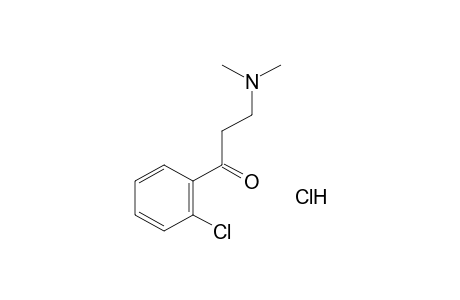 2'-chloro-3-(dimethylamino)propiophenone, hydrochloride