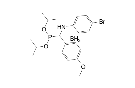 [1-(N-p-Bromophenylamino)]-[1-(p-anisyl)methyl]phosphonous acid-borane diisopropyl ester