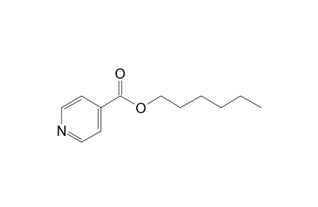 Isonicotinic acid, hexyl ester