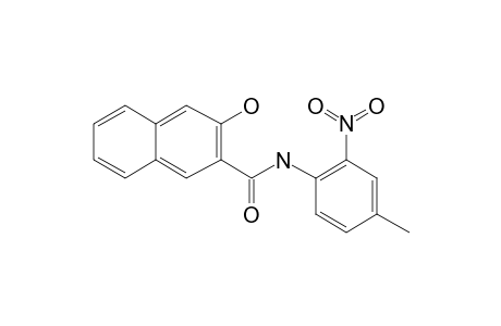 Naphthalene-2-carboxamide, 3-hydroxy-N-(4-methyl-2-nitrophenyl)-