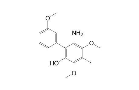 6-Amino-3,3',5-trimethoxy-4-methyl-[1,1'-biphenyl]-2-ol