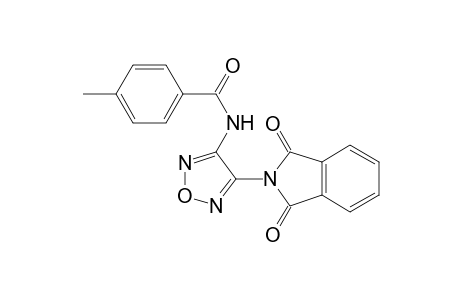Benzamide, N-[4-(1,3-dihydro-1,3-dioxo-2H-isoindol-2-yl)-1,2,5-oxadiazol-3-yl]-4-methyl-