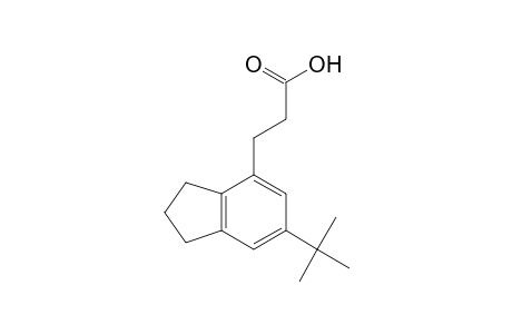 3-(6-TERT.-BUTYL-4-INDANYL)-PROPANSAEURE