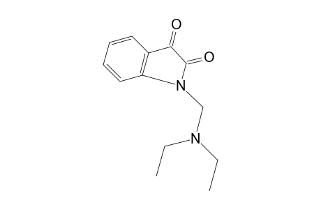 1-[(diethylamino)methyl]indole-2,3-dione