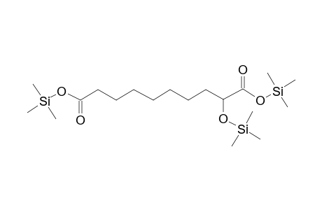 2-Trimethylsilyloxy sebaic acid, bis(trimethylsilyl) ester