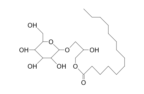 1-O-Tetradecanoyl-3-O-B-D-galactopyranosyl-glycerol