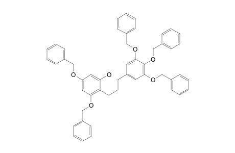 3-[2,4-Bis(benzyloxy)-6-hydroxyphenyl]-1-[3,4,5-tris(benzyloxy)phenyl]-propane