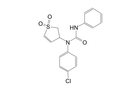 urea, N-(4-chlorophenyl)-N-(2,3-dihydro-1,1-dioxido-3-thienyl)-N'-phenyl-