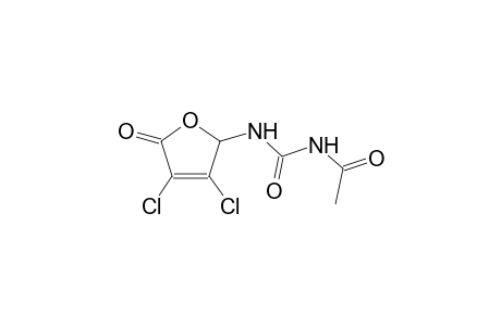 urea, N-acetyl-N'-(3,4-dichloro-2,5-dihydro-5-oxo-2-furanyl)-