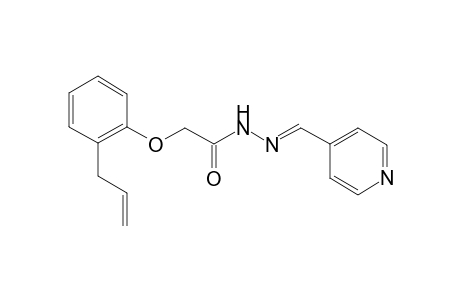 acetic acid, [2-(2-propenyl)phenoxy]-, 2-[(E)-4-pyridinylmethylidene]hydrazide